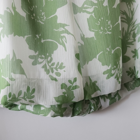 David Bridal Strapless Floral Dress - Picture 13 of 14